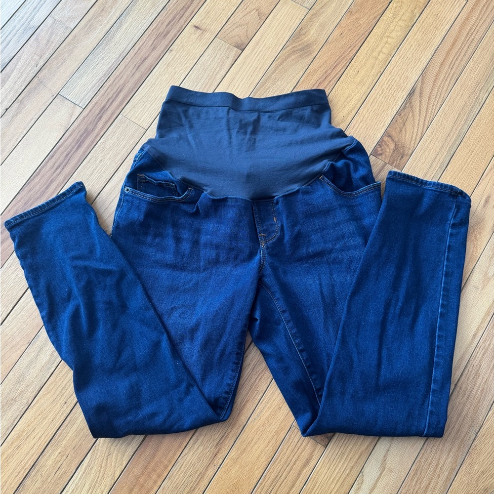 Old Navy Dark Blue Maternity Jeggings